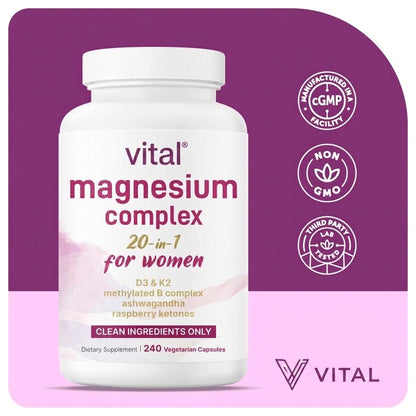 Premium 20-in-1 Magnesium Pills