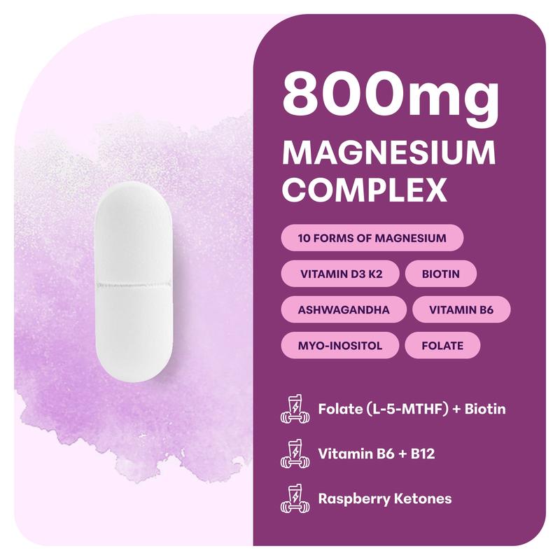 Premium 20-in-1 Magnesium Pills