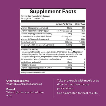 Premium 20-in-1 Magnesium Pills